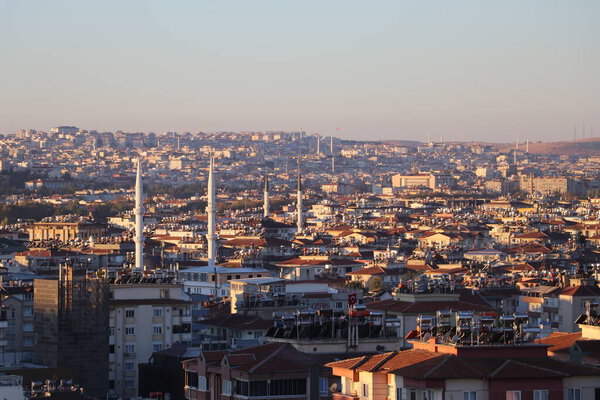 Panoramas of the Turkish city of Gaziantep.