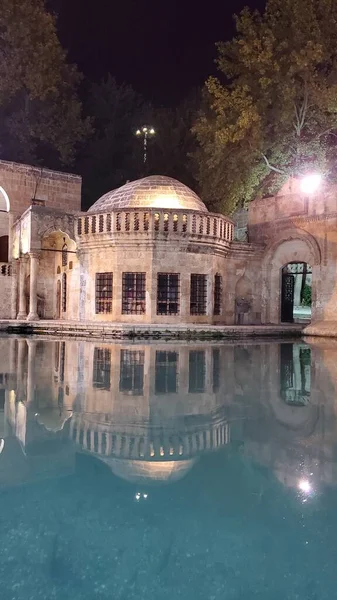 Baliklygol Piscina Abraham Lago Khalil Rahman Lago Está Localizado Pátio — Fotografia de Stock