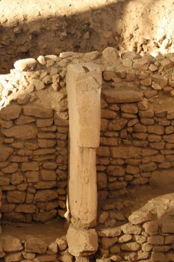 Serginin altında yer alan antik tapınak kompleksi Gbeklitepe sergisi.