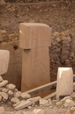Serginin altında yer alan antik tapınak kompleksi Gbeklitepe sergisi.