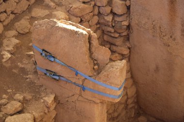 Serginin altında yer alan antik tapınak kompleksi Gbeklitepe sergisi.