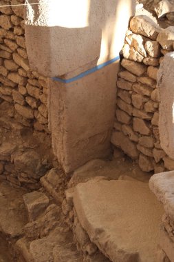 Serginin altında yer alan antik tapınak kompleksi Gbeklitepe sergisi.