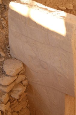 Serginin altında yer alan antik tapınak kompleksi Gbeklitepe sergisi.