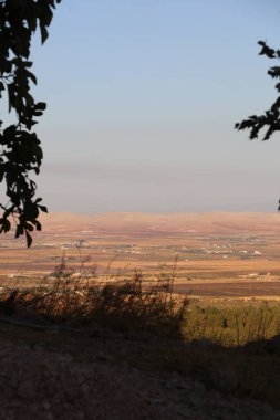 Gbeklitepe tapınağı kompleksinin çevresi.