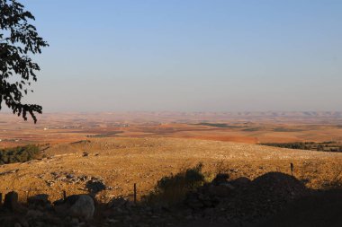 Gbeklitepe tapınağı kompleksinin çevresi.