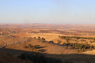 Gbeklitepe tapınağı kompleksinin çevresi.