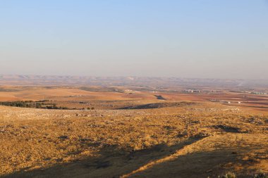 Gbeklitepe tapınağı kompleksinin çevresi.