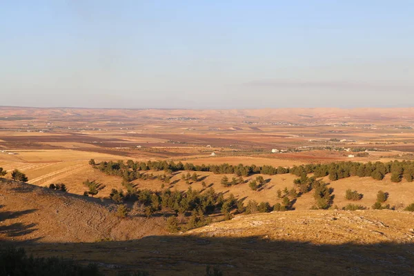 Gbeklitepe tapınağı kompleksinin çevresi.