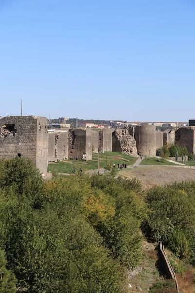 Antigua Fortaleza Ciudad Turca Diyarbakir —  Fotos de Stock