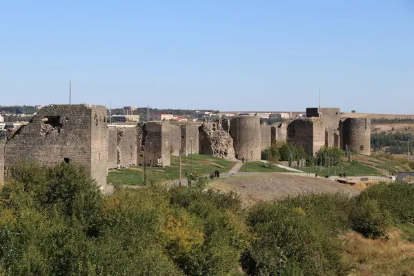 Antigua Fortaleza Ciudad Turca Diyarbakir Fotos de stock libres de derechos