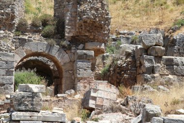 Türkiye 'deki antik ephesus şehri..
