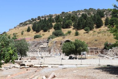 Türkiye 'deki antik ephesus şehri..
