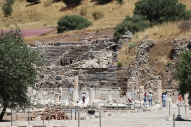 Türkiye 'deki antik ephesus şehri..