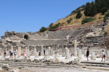 Türkiye 'deki antik ephesus şehri..