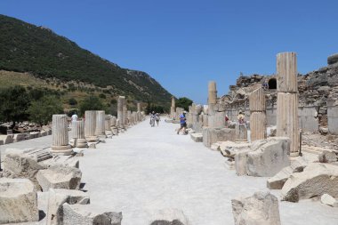 Türkiye 'deki antik ephesus şehri..