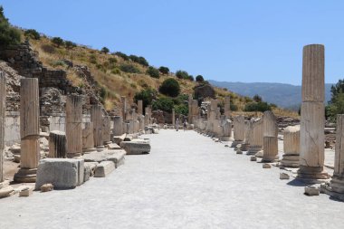 Türkiye 'deki antik ephesus şehri..