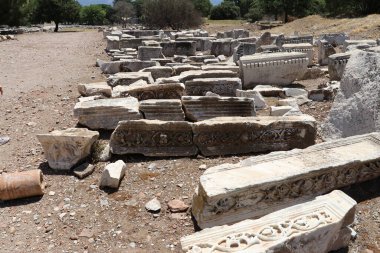 Türkiye 'deki antik ephesus şehri..