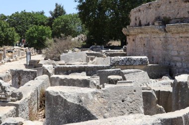 Türkiye 'deki antik ephesus şehri..