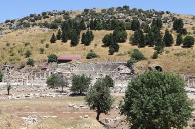 Türkiye 'deki antik ephesus şehri..