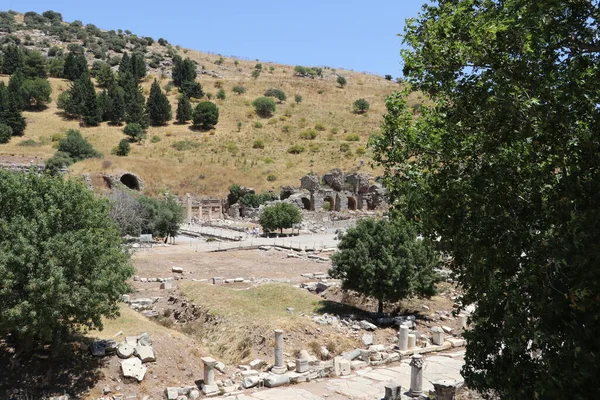 Antica Città Efeso Tacchino — Foto Stock