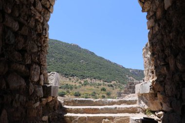 Türkiye 'deki antik ephesus şehri..