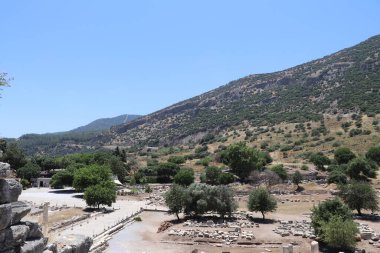 Türkiye 'deki antik ephesus şehri..