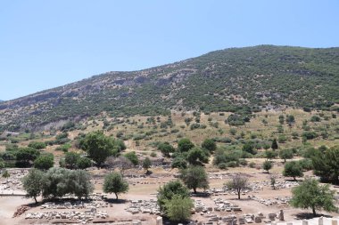 Türkiye 'deki antik ephesus şehri..