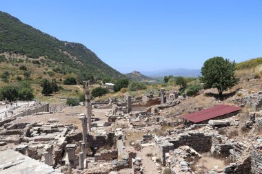 Türkiye 'deki antik ephesus şehri..