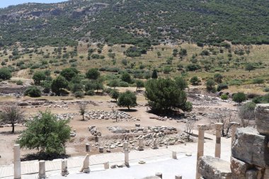Türkiye 'deki antik ephesus şehri..
