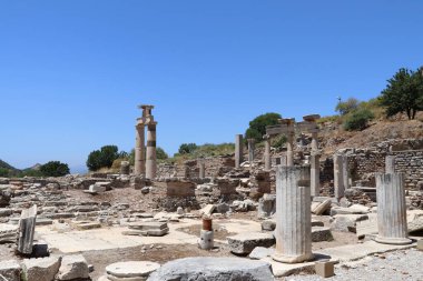 Türkiye 'deki antik ephesus şehri..