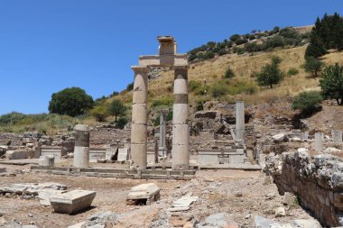 Türkiye 'deki antik ephesus şehri..