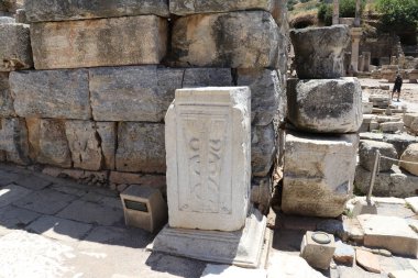 Türkiye 'deki antik ephesus şehri..