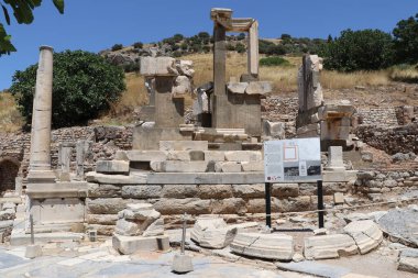 Türkiye 'deki antik ephesus şehri..