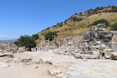 Türkiye 'deki antik ephesus şehri..
