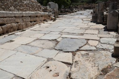 Türkiye 'deki antik ephesus şehri..
