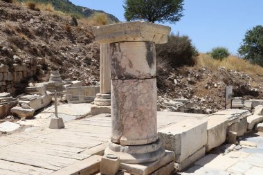 Türkiye 'deki antik ephesus şehri..