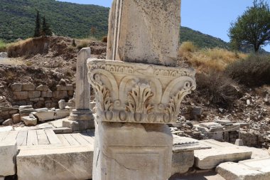 Türkiye 'deki antik ephesus şehri..