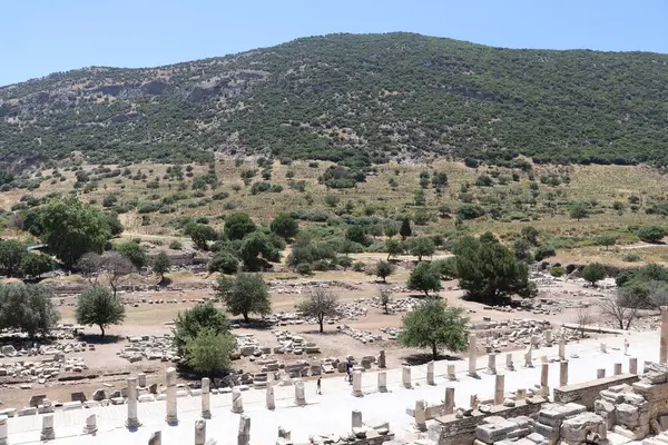 トルコのエフェソスの古代都市 — ストック写真