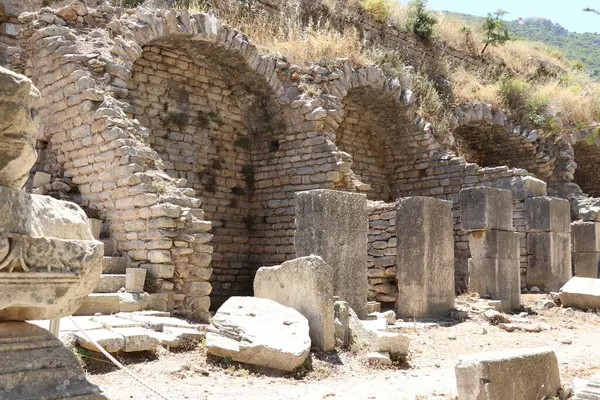 Türkiye Deki Antik Ephesus Şehri — Stok fotoğraf