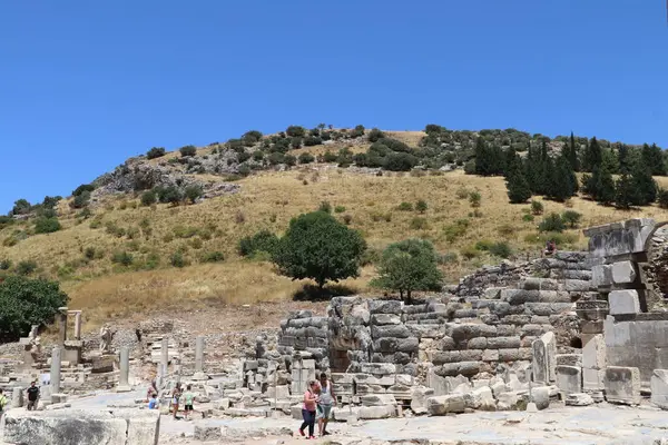 Antica Città Efeso Tacchino — Foto Stock