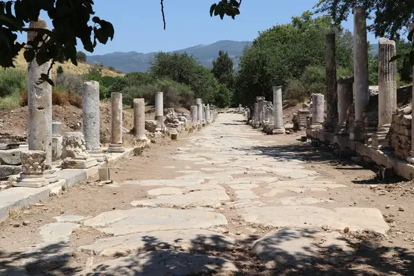 Türkiye Deki Antik Ephesus Şehri — Stok fotoğraf