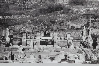Türkiye 'deki antik ephesus şehri..
