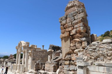 Türkiye 'deki antik ephesus şehri..