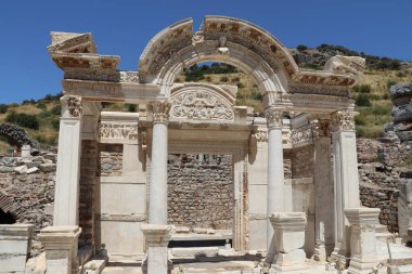 Türkiye 'deki antik ephesus şehri..