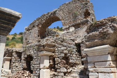 Türkiye 'deki antik ephesus şehri..