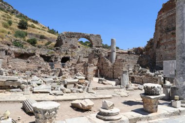 Türkiye 'deki antik ephesus şehri..