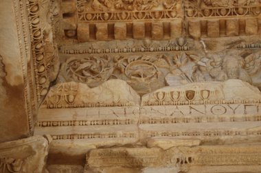 Türkiye 'deki antik ephesus şehri..