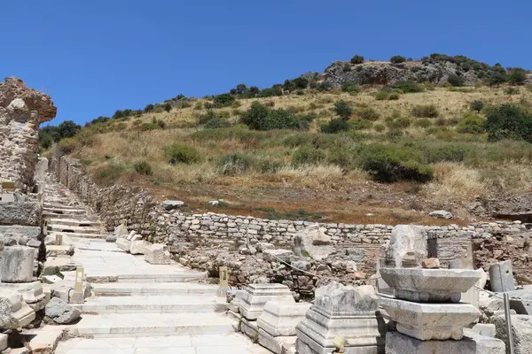 Antike Stadt Des Ephesus Der Türkei — Stockfoto