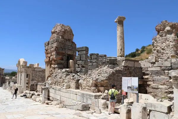 Antica Città Efeso Tacchino — Foto Stock