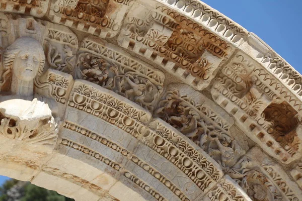 Antike Stadt Des Ephesus Der Türkei — Stockfoto